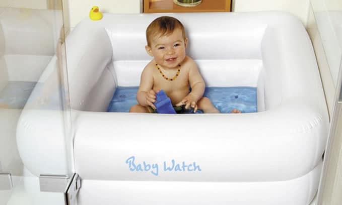 van Ik was verrast vieren Baby Watch opblaasbaar babybad - Baby Product v h Jaar